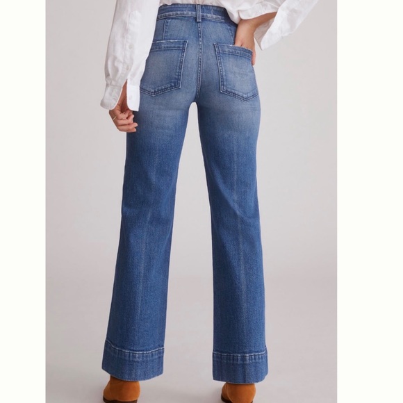 NWT AMO Audrey Wide-Leg Starlight Jeans size 31 - Picture 5 of 14